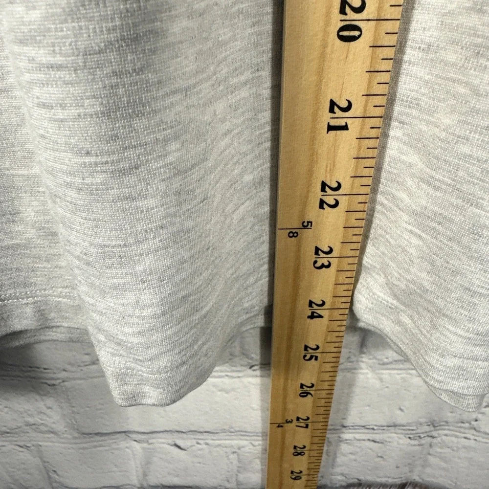 Mizzen+Main Quarter Zip Mens Medium Gray Proflex 1/4 Zip Pullover 1PO-0550 - Picture 6 of 8